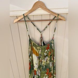 ANTHROPOLOGIE button down maxi dress.